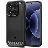 Spigen Rugged Armor-etui til Xiaomi 17 - sort
