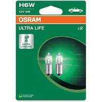 Osram Automotive 4062172394796 halogen lyskilde Ultra Life H6W 6 W 12 V