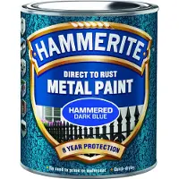 Hammerite Hammerlak - Mørkeblå - 250 ml.