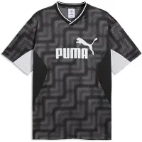 Puma Essentials Block Relaxed Football Jersey Men, Clothing, Black, XS