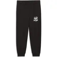 Puma Super Sweatpants Kids, Clothing, Black, 4-5Y