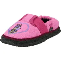 Beck Hjemmesko 'Pferdchen' cappuccino / lyselilla / pink / magenta