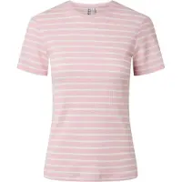 Pieces Shirts 'PCRuka' lyserød / hvid
