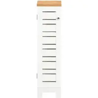 SoBuy smalt toiletrulleskab BZR85-W