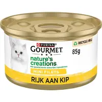 Gourmet Nature's Creations Kylling - Dåse - 24 x 85 g
