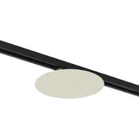 QAZQA Moderne beige loftslampe til skinnesystem 1-faset 2-lys - Iconic Pulley
