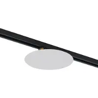 QAZQA Moderne hvid loftslampe til skinnesystem 1-faset 2-lys - Iconic Pulley