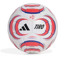 Adidas Fodbold Tiro League J350 - Hvid/Sort/Rød/Blå, størrelse Ball SZ. 4