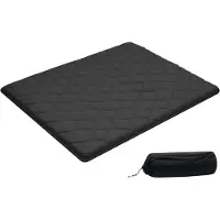 Vevor japansk tatamimåtte, foldbar japansk tatamimadras i queen size, futonmadras med opbevaringspose og fastgørelse, 9-lags gulvmåtte til soveplads, kollegieværelse, meditation, yoga, 2032 x 1524 x 8