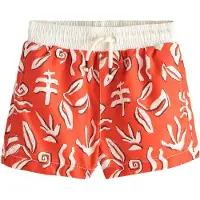 Next Badeshorts rød / offwhite