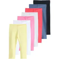 Next Leggings mørkeblå / lysegul / lysegrå / koral / lyserød / sort / hvid