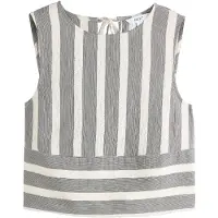 Next Overdel lysegrå / hvid