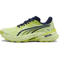 Puma FAST-Trac NITRO 4 Trail Running Shoes Men, Shoes, Apple Spritz/Lux Lime/Deep Plum, 44.5