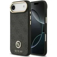 GUESS 4G Strass Logo MagSafe-etui til iPhone Air – sort