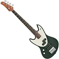 Hartwood Delta Left Handed Bass Guitar Green