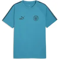 Puma Trænings T-Shirt MCFC King - Blå/Blå, størrelse Large