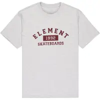 Element - T-shirts - Home Team SS Tee Mid Grey Heather til UnisexBomuld - Størrelse L - Grå