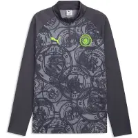 Puma Manchester City Fc 25/26 Før Kampen T-shirt Med Lange ærmer