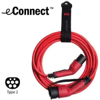 Defa eConnect Type 2 Ladekabel til elbil - 7,4 kW - 5 meter