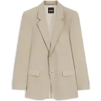 BOSS Relaxed fit habitjakke i twill