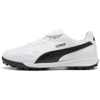Puma KING LIGA TT Football Boots Unisex, Shoes, White/Black, 40