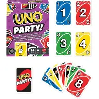 Mattel Games UNO Party, Kortspil, Familie, 7 År
