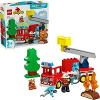 LEGO Brandbil med slange og brandmand 10473