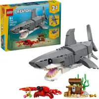 LEGO Creator - Farlig Haj Med Skattekiste 31381 - 379 Dele - - OneSize - Klodser