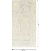 Bosch Expert M480 Net - Sandpapirsark - 10 stykker - rektangulær - kornstørrelse: P80 - 93 mm x 186 mm