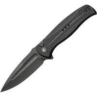 CIVIVI Incindie Button Lock Black G10