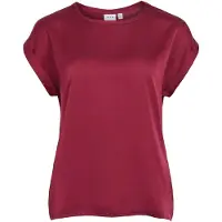 Vila Shirts 'VIELLETTE' vinrød