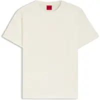 HUGO T-shirt i bomuldsjersey med broderet logo