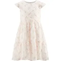 Happy girls Kjole creme / pastellilla