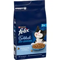 Felix Dobbelt Så Lækkert - Senior - Kylling og kalkun - 4 kg
