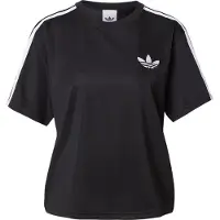 Adidas Shirts 'Firebird' sort / hvid