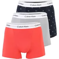 Calvin Klein Underwear Boksershorts navy / lysegrå / orange / hvid
