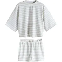 Next Pyjamas elfenben / basalgrå