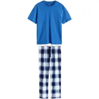 Next Pyjamas lang blå / natblå / hvid