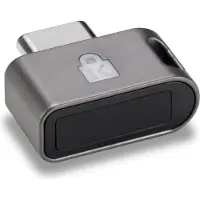 Kensington VeriMark Guard 2.1 USB-C Fingeraftryk Sikkerhedsnøgle - FIDO2, WebAuthn/CTAP2.1, FIDO U2F - Tværplatforms