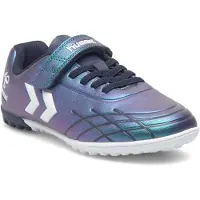 Hummel Fodboldstøvler - Top Star Turf JR - Green/Multicolour - - 28 - Fodboldstøvler – Grus