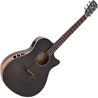 Hartwood Sonata Thinline Electro Acoustic Guitar Black