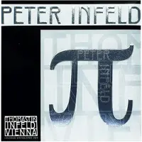 Thomastik-Infeld -Infeld Peter Infeld violinstrenge 4/4 komplet s?t med platin E - syntetisk kerne 4/4 violinstrenge inklusive platinbelagt E aluminium v