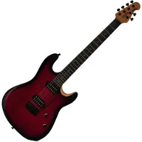Sterling By Music Man Sterling Rabea Blood Flame Burst