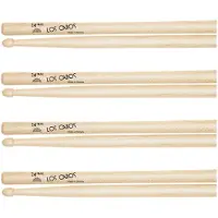 Los Cabos 7A Maple Wood Tip Drumsticks 4 Pair Pack