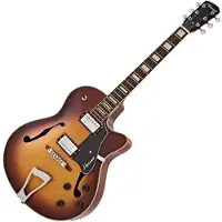 Hartwood Novella Hollowbody Guitar Tobacco Sunburst