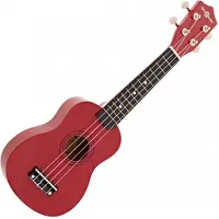 Gear4Music Ukulele fra Rød