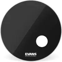 Evans EQ3 Resonant Black Bass Drum Head 20"