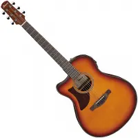 Ibanez AAM50LCE Advanced Left Handed Light Brown Sunburst