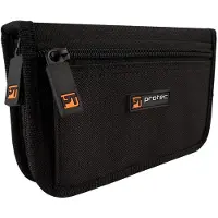 Protec A221 Small Brass Quad Mouthpiece Pouch with Zip