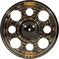 Meinl 16" Classics Custom Dark Trash Crash & Gear4music Boom Arm Stand Black